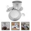 Aluminum Vietnamese Coffee Filter Vintage Coffee Drip Cup Easy To Clean Coffee Making Pot  Office
