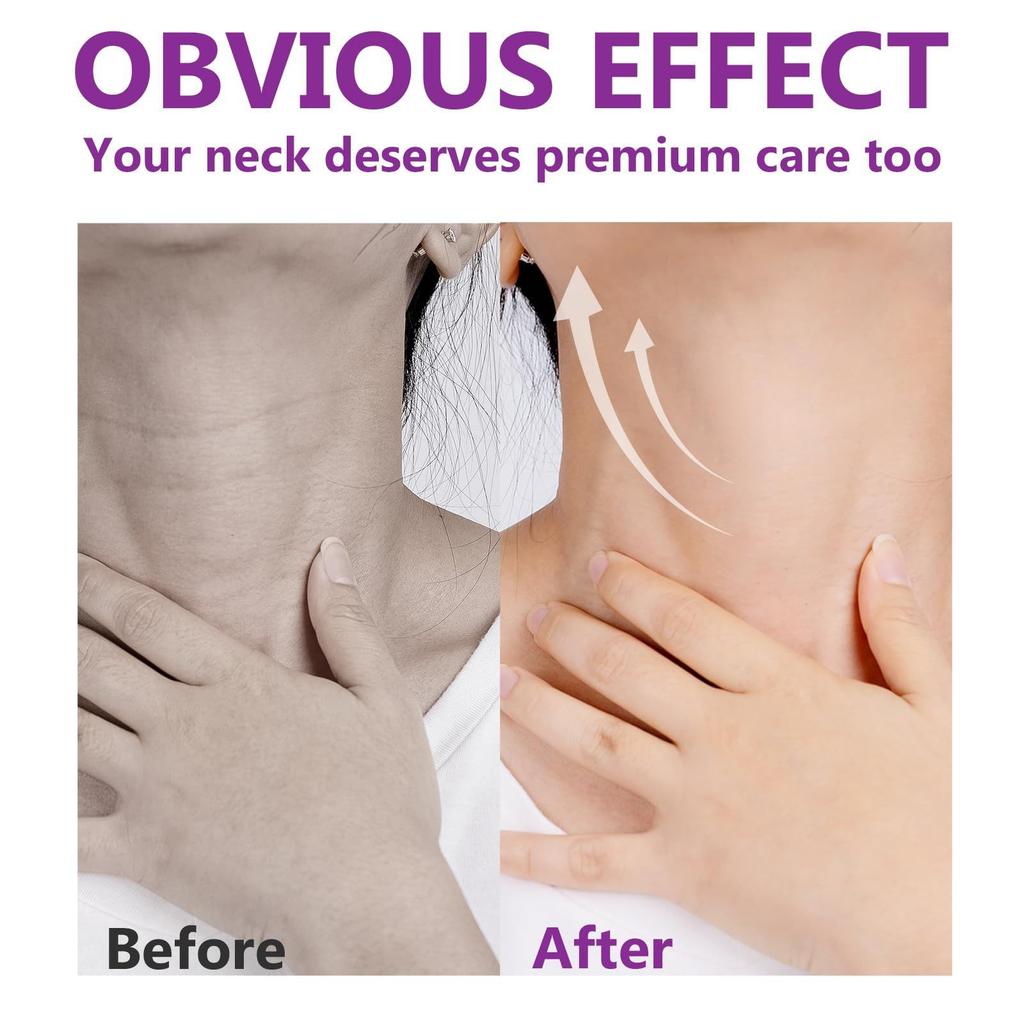 The Neck Lifting Tape Is A Reusable Neck Crease Tape With High Elasticity For Double Chins.
