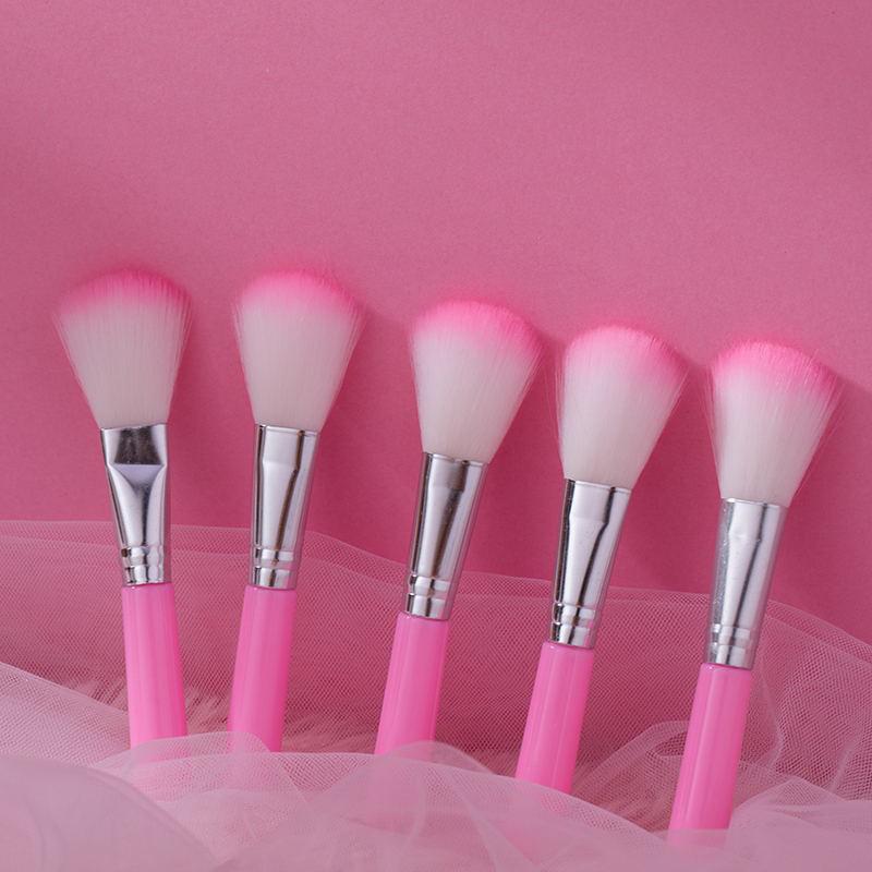 

Pink Loose Powder Makeup Brush - Portable Blush Brush Tool розовый
