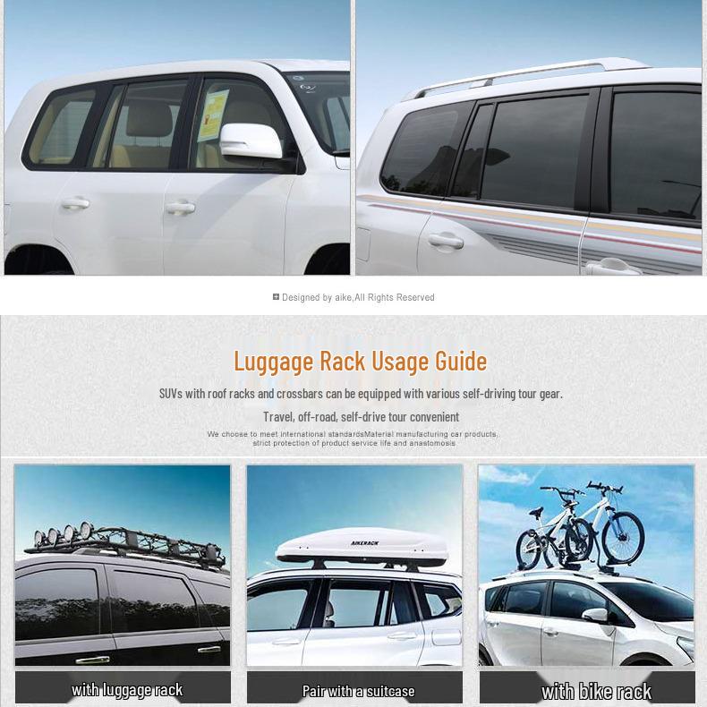 Land Cruiser LC300 Roof Rack Crossbars (08-23 Models)