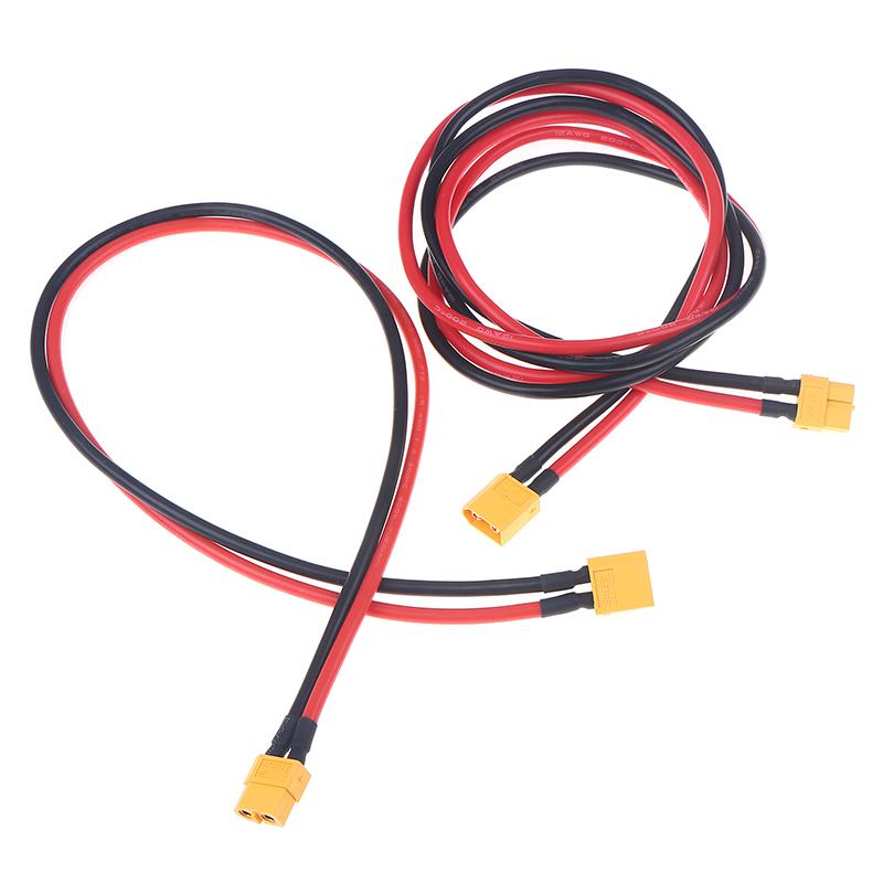 12AWG XT60 Male Female Conversion Plug Connection Cable 50/100CM Wire Battery Connector For Lipo Battery RC Drone Car Boat