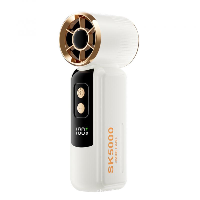

Compact High-Speed USB Handheld Fan with Long Battery Life and Powerful Turbine Standard