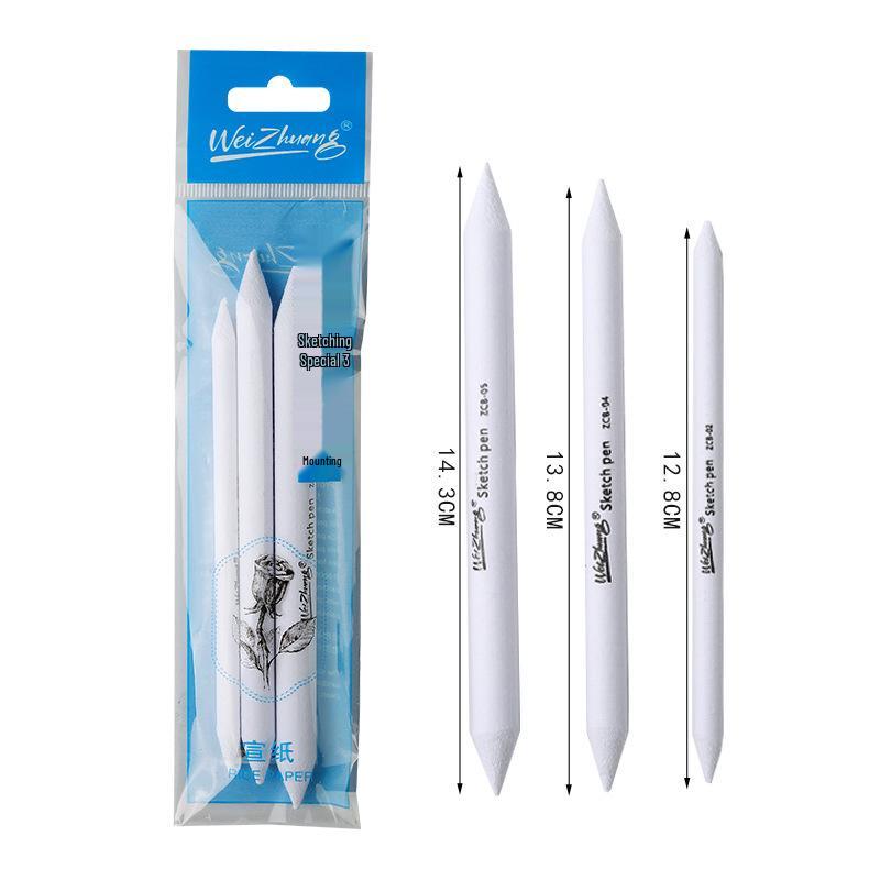 Art Sketching Blending Stumps Set: 9-Piece Kit for Drawing, Blending & Smudging