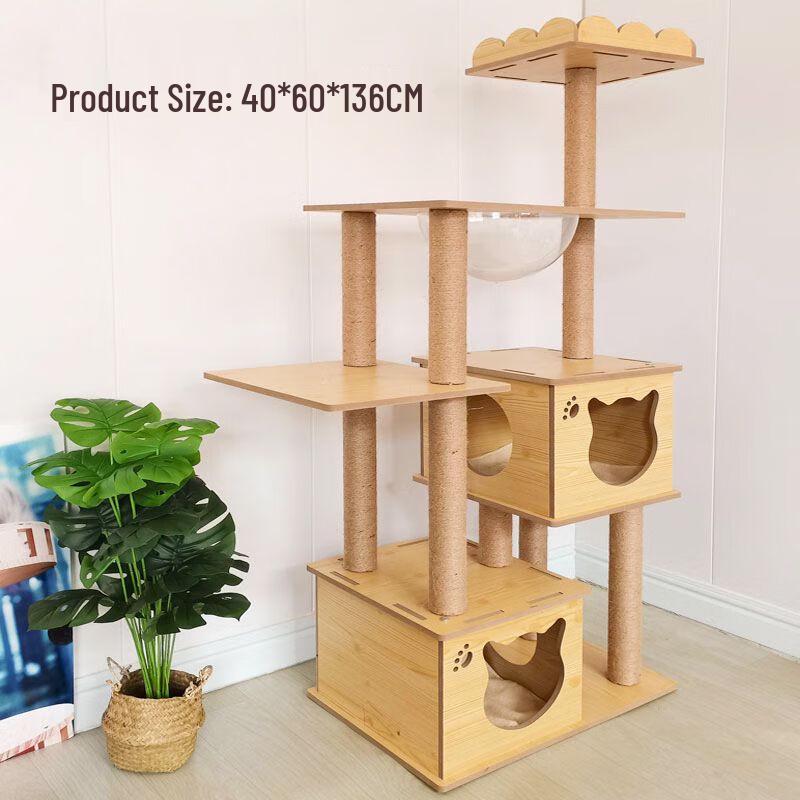 Geshenlang Luxury Cat Villa & Climbing Tree