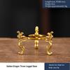 Aladdin's Lamp Incense Burner - Retro Cloud Pattern, Agarwood, Sandalwood, Indoor Ornament.