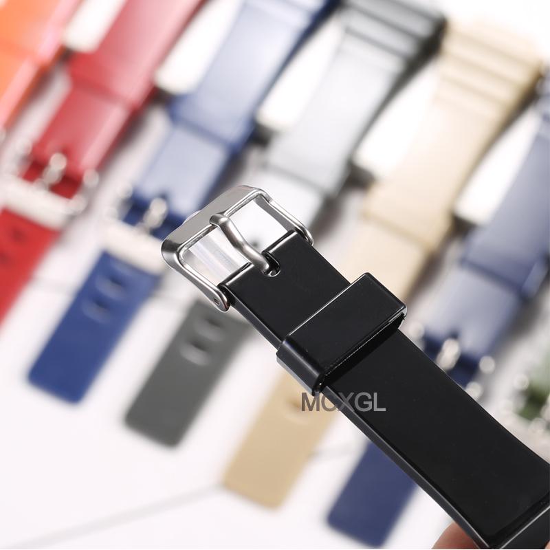 Pryskyřičný řemínek na hodinky pro Casio W-215H W215H W-217H F105W F108WH Náhradní řemínek 18mm Vodotěsné sportovní hodinky Příslušenství