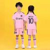 Sportswear NO.10/7 Training Uniform 3-13y Boys Girls Moisture-wicking Breathable Football Clothes SuitsKids Summer Quick-drying