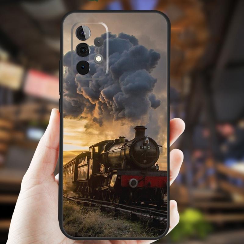 Train Railway Travel Case For Samsung Galaxy A05 A06 A22 A53 A33 A26 A16 A56 A36 A32 A52 A54 A34 A14 A55 A15 A35