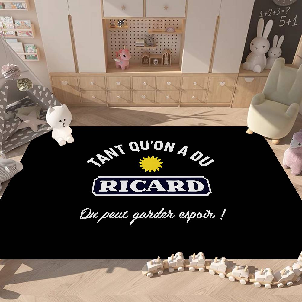 R-RicardS LOGO Floor Mat Nordic Style Home Doormat Bathroom-Toilet Mats Bedroom Hotel Decor Mat
