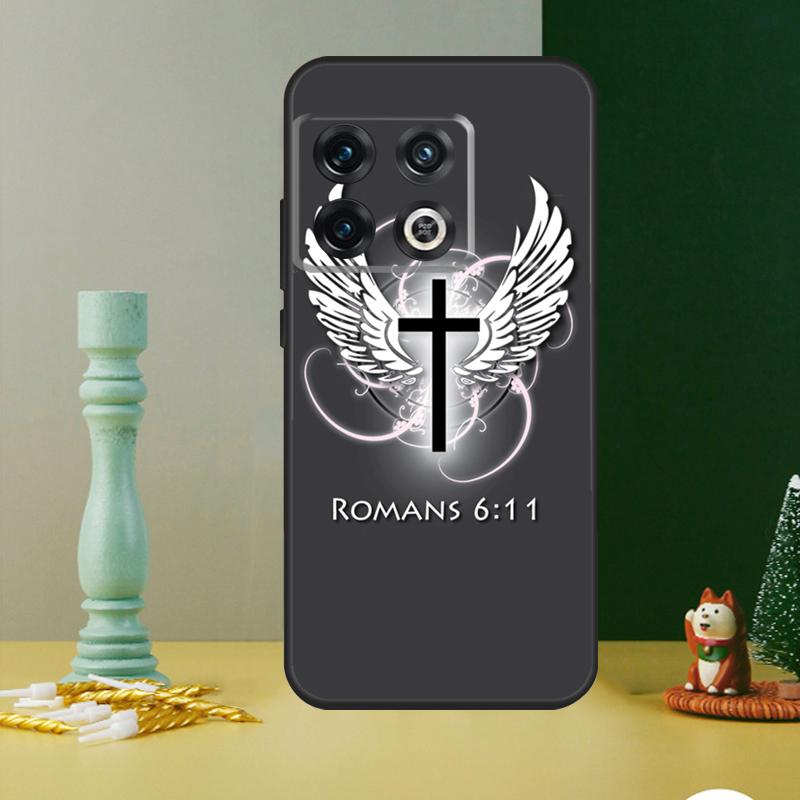 Angel Wings Heart Phone Case For OnePlus 13 12 11 9 10 Pro 13R 12R 8T 9RT 10T 10R Nord 4 CE 2 3 Lite N20 N30