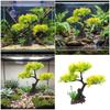 Artificial Plant Aquascaping Ornaments Colorful Fish Tanks Accessory for Freshwater Fish Habitat Enhancement
