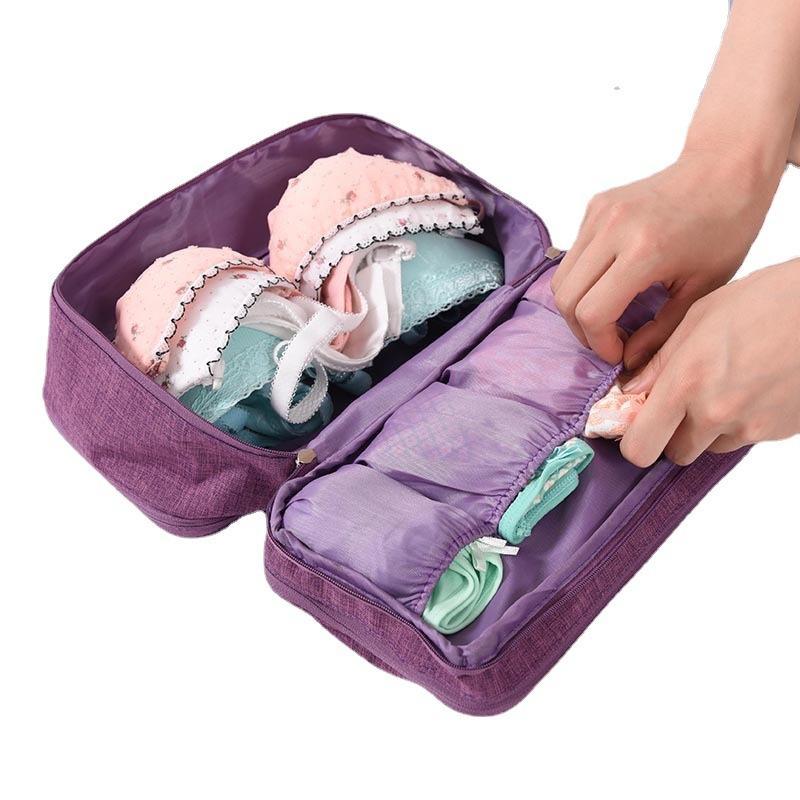 1Pcs Socks Cosmetics Clothes Pouch Underwear Storage Bag Travel Bra Organizer For Women Men Stuff Goods Accessories