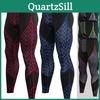 Men's Printed Spliced Fitness Pants Quick-drying Milk Silk Fabric Animal Pattern Suitable For All Seasons