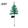 Festival Atmosphere Courtyard Lighting Solar Christmas Tree Garden Stake Lights, Outdoor IP65 Waterproof Crooked Lamp with Colorful Light for