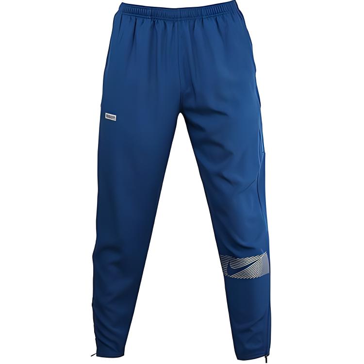 

Nike Logo Lace Casual Knitted Sports Pants Men bottoms Blue FB8561-476 L