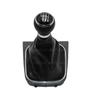 For VW Scirocco 2009 2010 2011 2012 2013 2014 Car-Stying 6 Speed Car Stick Gear Shift Knob With Leather Boot Red Line