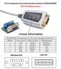 DTECH USB zu RS422 RS485 Serieller Port Konverter Adapterkabel FTDI Chipsatz Kompatibel mit Windows 10 8 7 XP Linux Mac 0,5m Eingebaut usw.