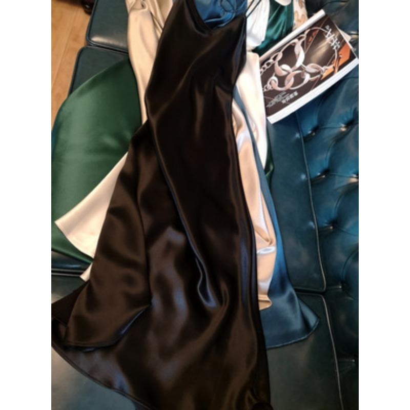 Women's Fashion Summer Spring Solid Color Print Sleeveless V-Neck High Waist Casual Dresses