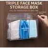 Acrylic Disposable Glove Holder Storage Container Organizer Transparent Wall Mount for Gloves Beard Covers Mask Hairnets Home