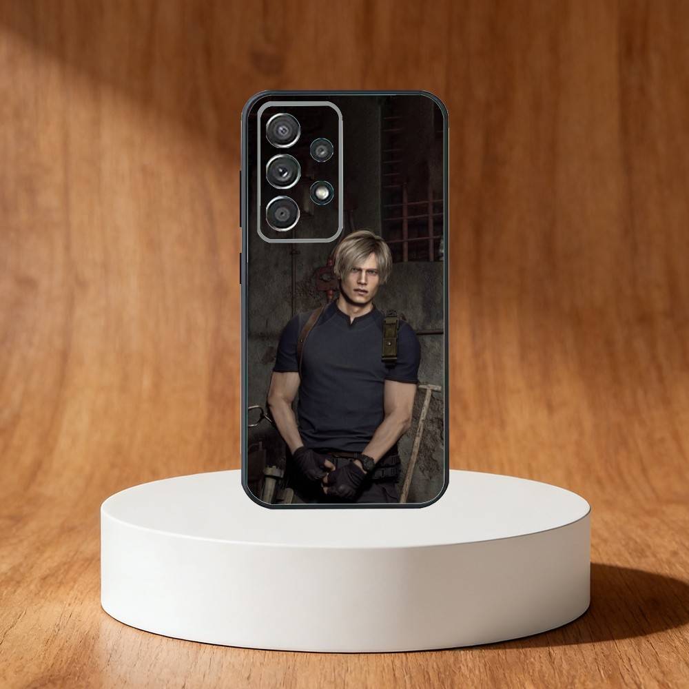 L-Leon Scott K-Kennedy Cool Phone Case For Samsung S25,S24,S21,S22,S23,S30,Ultra,S20,Plus,Fe,Note,10,9,5G Black Cover
