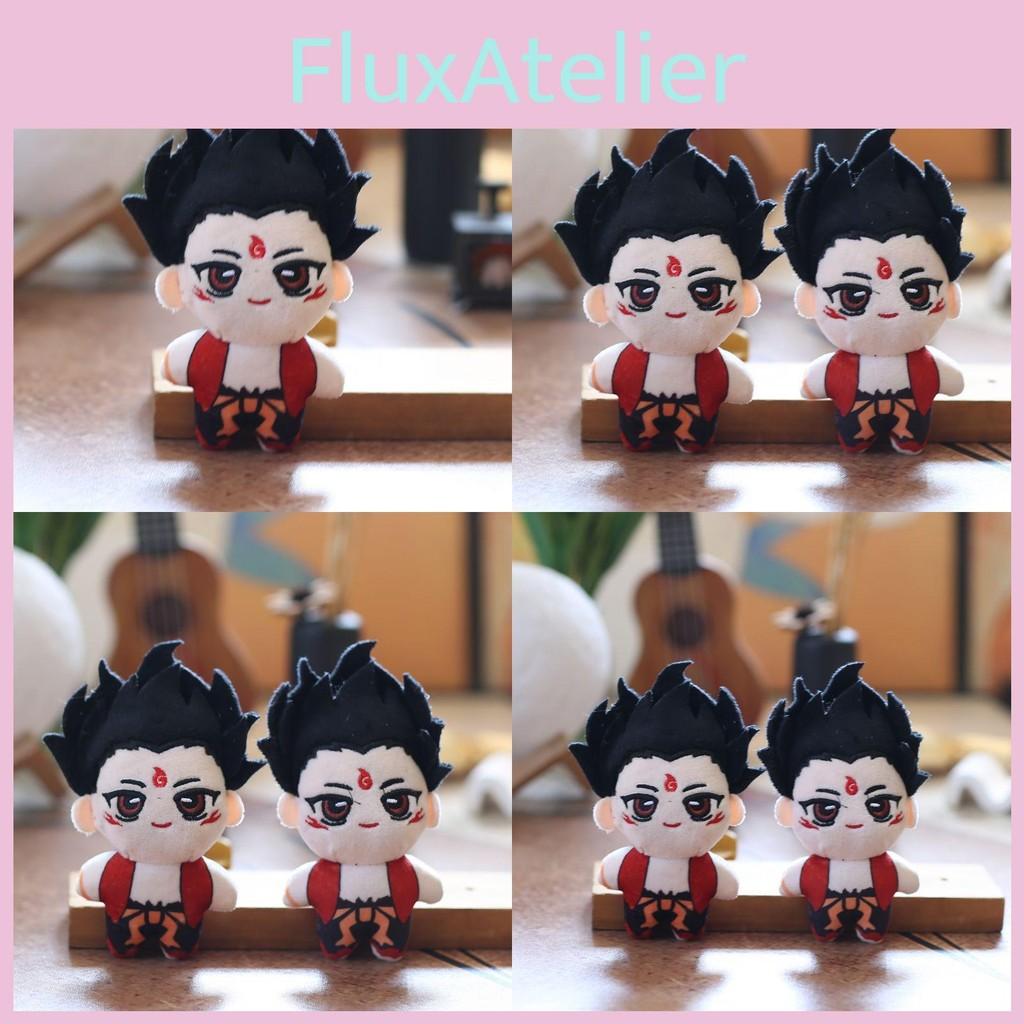 Nezha Plush Toy Keychain With Pp Cotton Backpack Accessory For Kids Gift