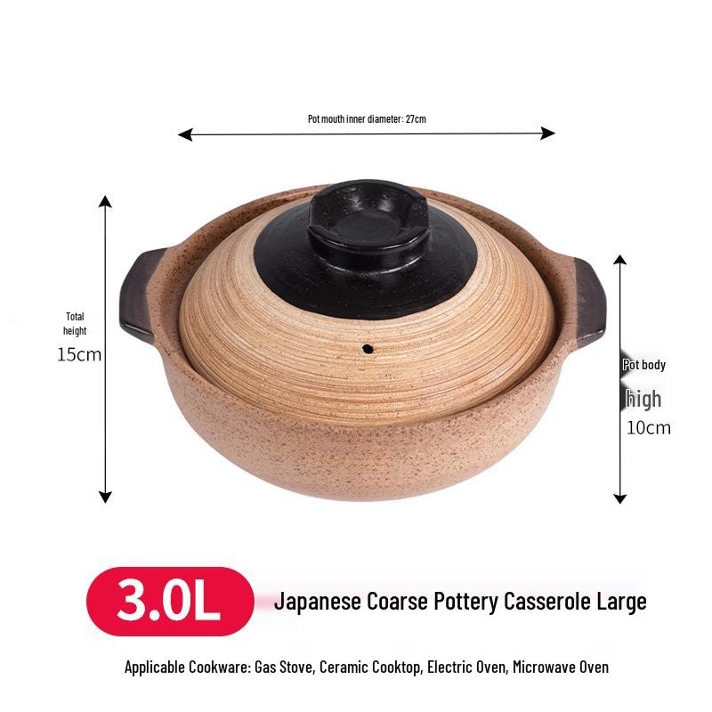 PuPan Traditional Ceramic Clay Pot