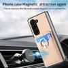 Wallet Phone Case with Credit Card Slot Holder Shockproof Ring Stand PU Leather Cover with Holder for Samsung Galaxy Z Fold 6 5 4 3 2 5G