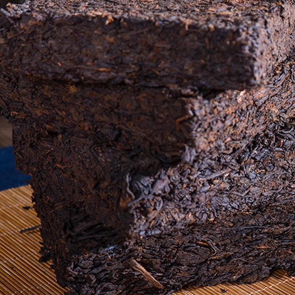 High Quality Cooked Pu'er Tea Brick Yunnan Menghai Ripe Black Tea Healthy Drink 250g
