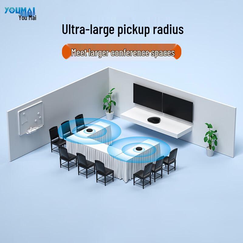 Youmai Wireless Omnidirectional Conference Microphone (CN Version)