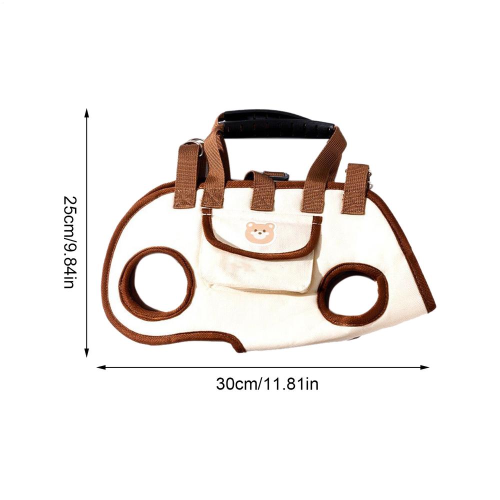 

Dog Carrier Outdoor Horizontal Dog Walking Bag Portable Ergonomic Pet Storage With Comfortable Carrying Design For Travel Outing красный