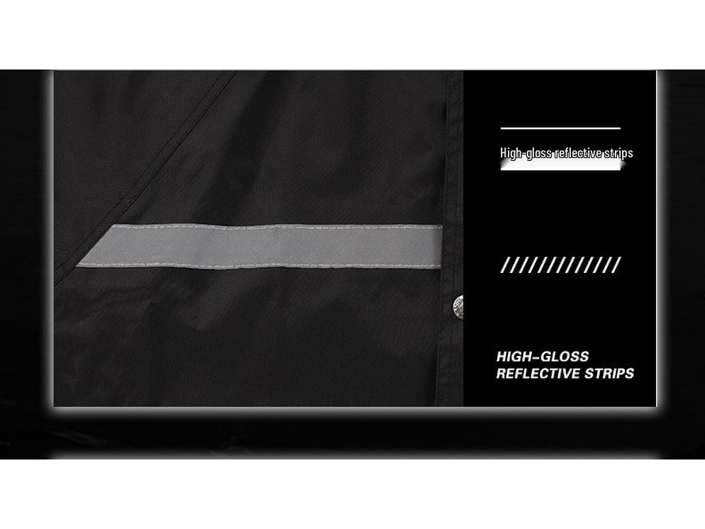 Reflective Waterproof Raincoat & Pants Set for Adults - Outdoor Protective Rainwear