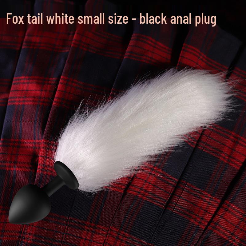 Fox Tail Mini Butt Plug - Adult SM Erotic Toy