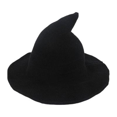 Fashion Vintage Witch Hat Halloween Party Masquerade Cap Portable Festival Decoration for Women