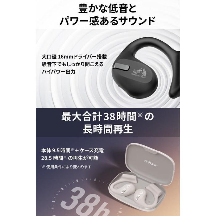 JVC HA-NP50T-BA Wireless Earbuds – Black