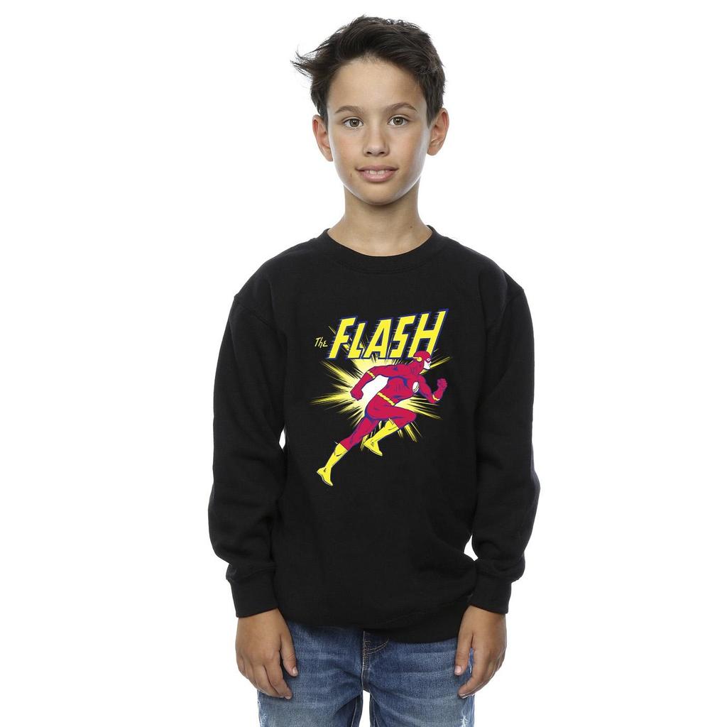 DC Comics Boys The Flash Running Sweatshirt
