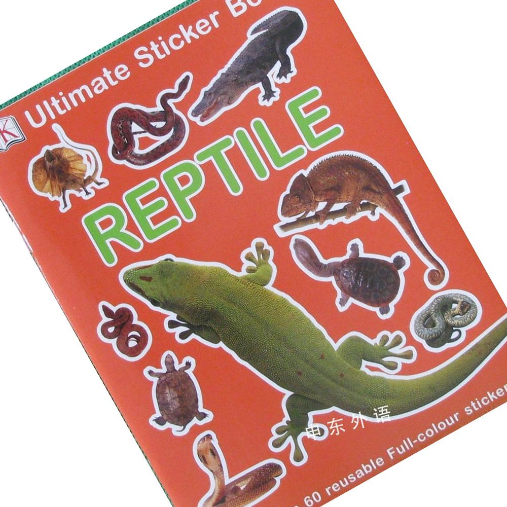 Ultimate Reptile Print Sticker Book