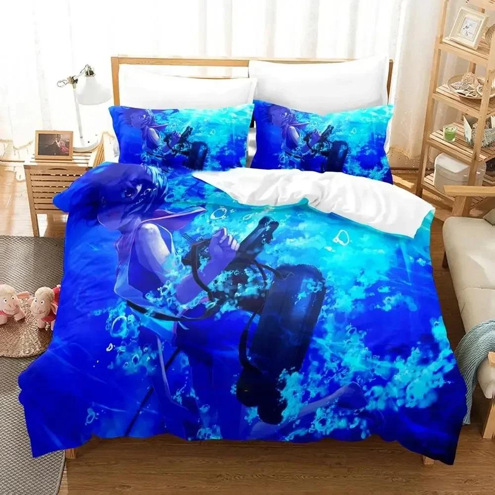 Anime Kantai Collection Bettwäscheset Jungen Mädchen Einzel- Queen-Größen Bettbezug Kissenbezug Bett Kinder Erwachsene Mode Heimtextilien