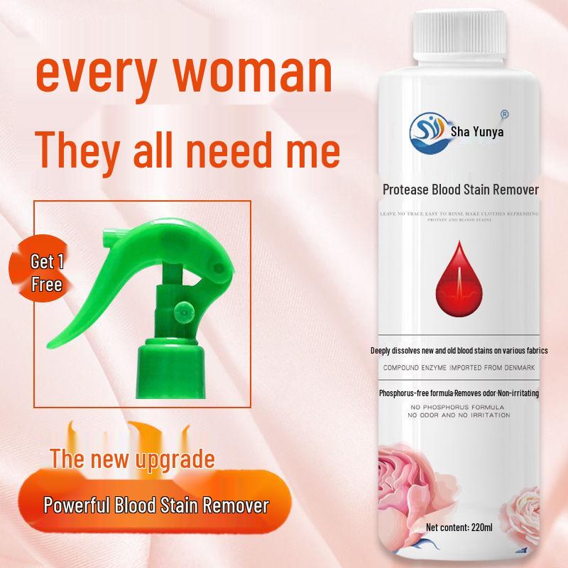 Sha Yun Ya Menstrual Blood Stain Remover for Bed Sheets and Underwear
