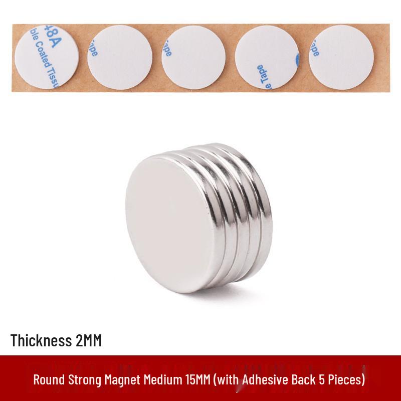 Round Magnetic Sheets for DIY Crafts and Fridge Magnets