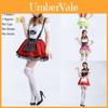 Sweet Vintage Women Oktoberfest Cosplay Costume German Beer Holiday Wench Dress