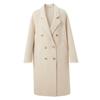 Sancai Women's 2024 Winter Alpaca Double-Faced Wool Long Coat