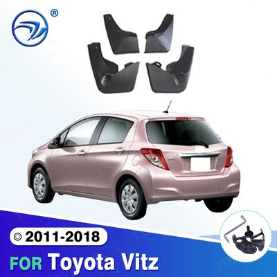 For Toyota Vitz 2011-2018 Fender Mudflaps Splash Guards  Mudguards Mud Flaps Car Access