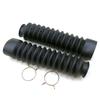 2Pcs Universal Motorcycle Protector Front Fork Cover Gaiters Gators Boot Shock Protector Dust Cover Motorcycle Accessories