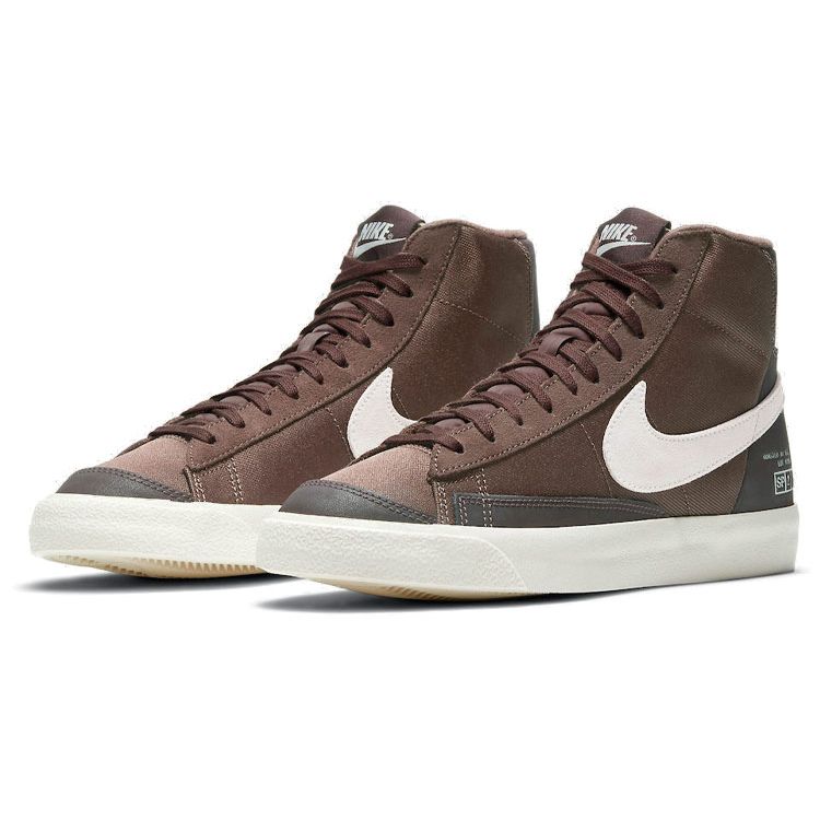 Nike  Blazer Mid 77 Coffee Women Sneakers Brown Fauna-Brown Pale-Ivory DD5332-244