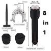 8 In 1 Flume Wrench Anti-slip Kitchen Sink Repair Tools Bathroom Faucet Assembly Key Plumbing Installation Wrench