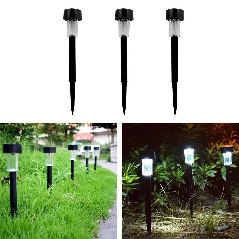 10 Pack Solar Outdoor Lights Solar Garden Light LED Landscape Lighting Waterproof Pathway Lights Christmas Decor Walkway Lawn Patio Yard