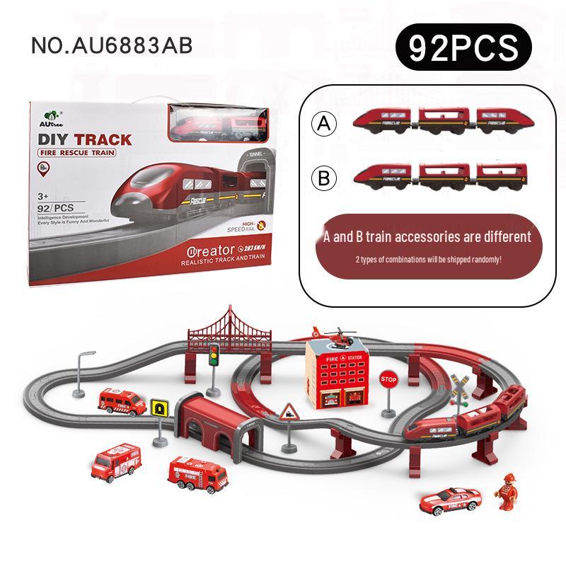 

Магнитный набор железнодорожных путей: Сделай сам Детские развивающие строительные блоки и игрушки