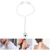  Pendant Shape Neck Massager Electric Pulse Hot Compress Intelligent Hanging Cervical Spine Mass