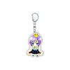 55MM Anime Shugo Chara Keychain Yume Hinomori Kuroya Kaito Haruto Yashiro Key Chain Acrylic Model Plate Christmas Gifts