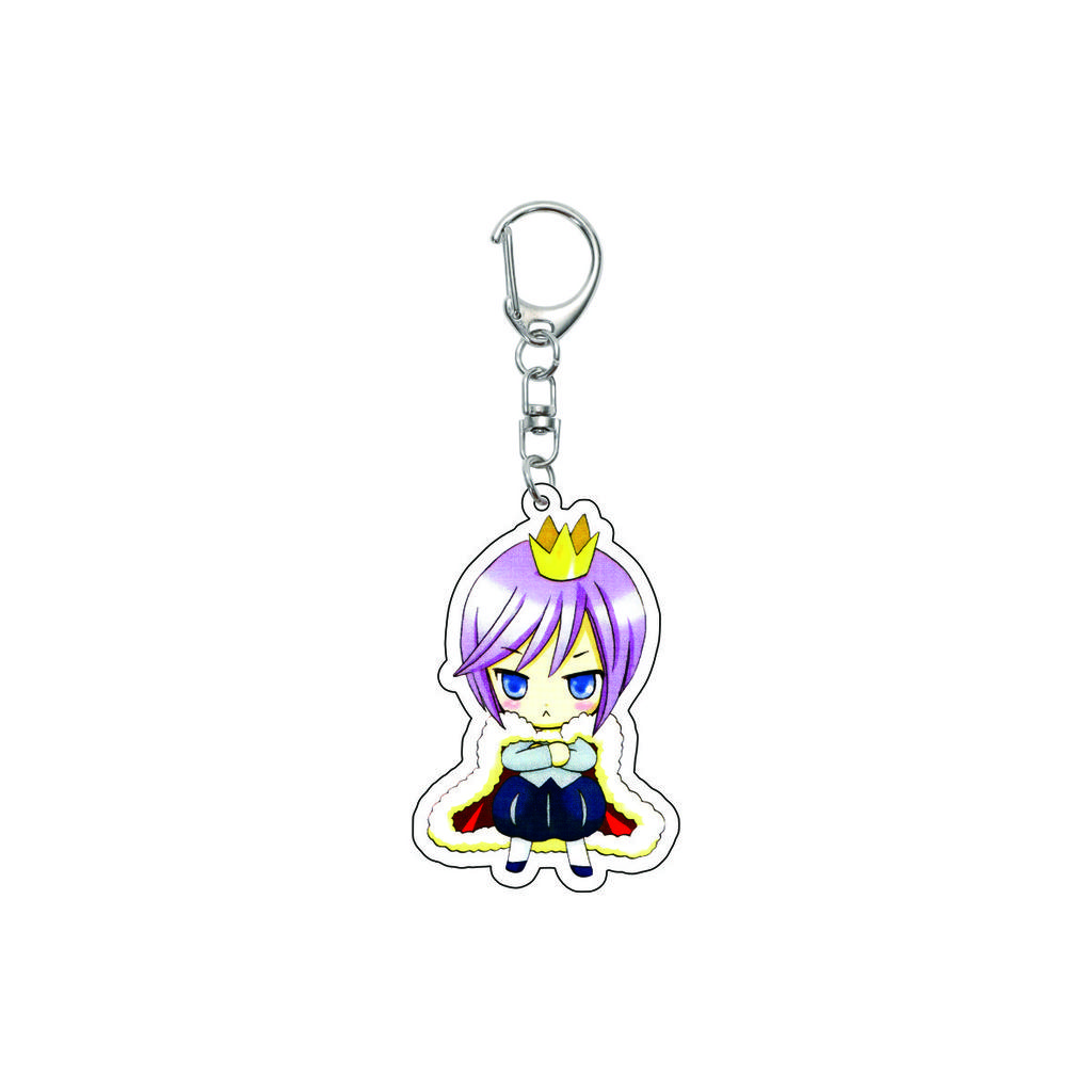 55MM Anime Shugo Chara Keychain Yume Hinomori Kuroya Kaito Haruto Yashiro Key Chain Acrylic Model Plate Christmas Gifts